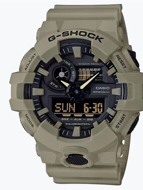Casio G-Shock Beige and Black Digital-Analog Watch men’s